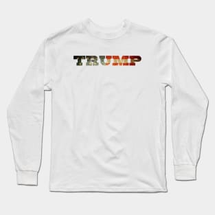 American Patriot Trump Long Sleeve T-Shirt